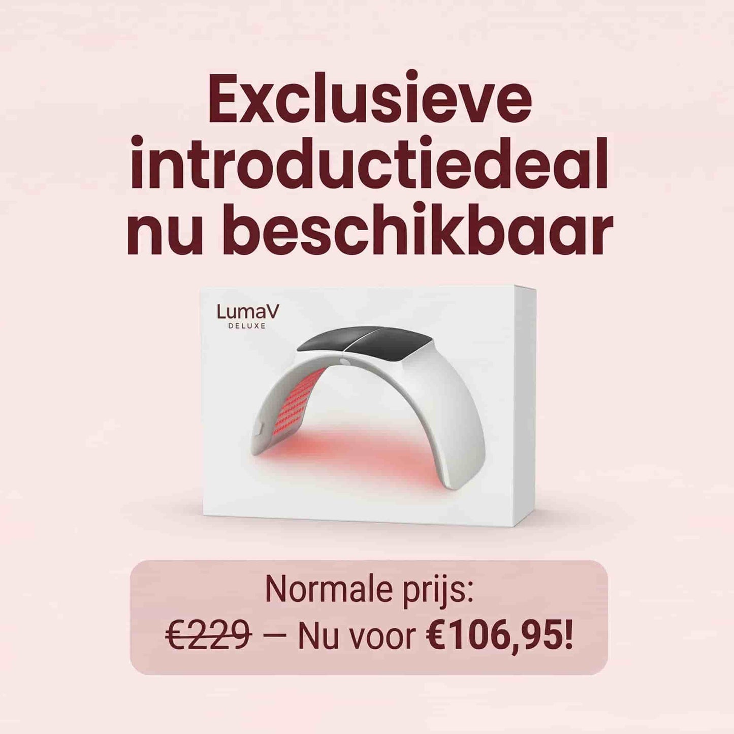LumaV Deluxe – Regenerieren Sie Ihre Haut und verleihen Sie ihr von innen heraus einen strahlenden Teint.