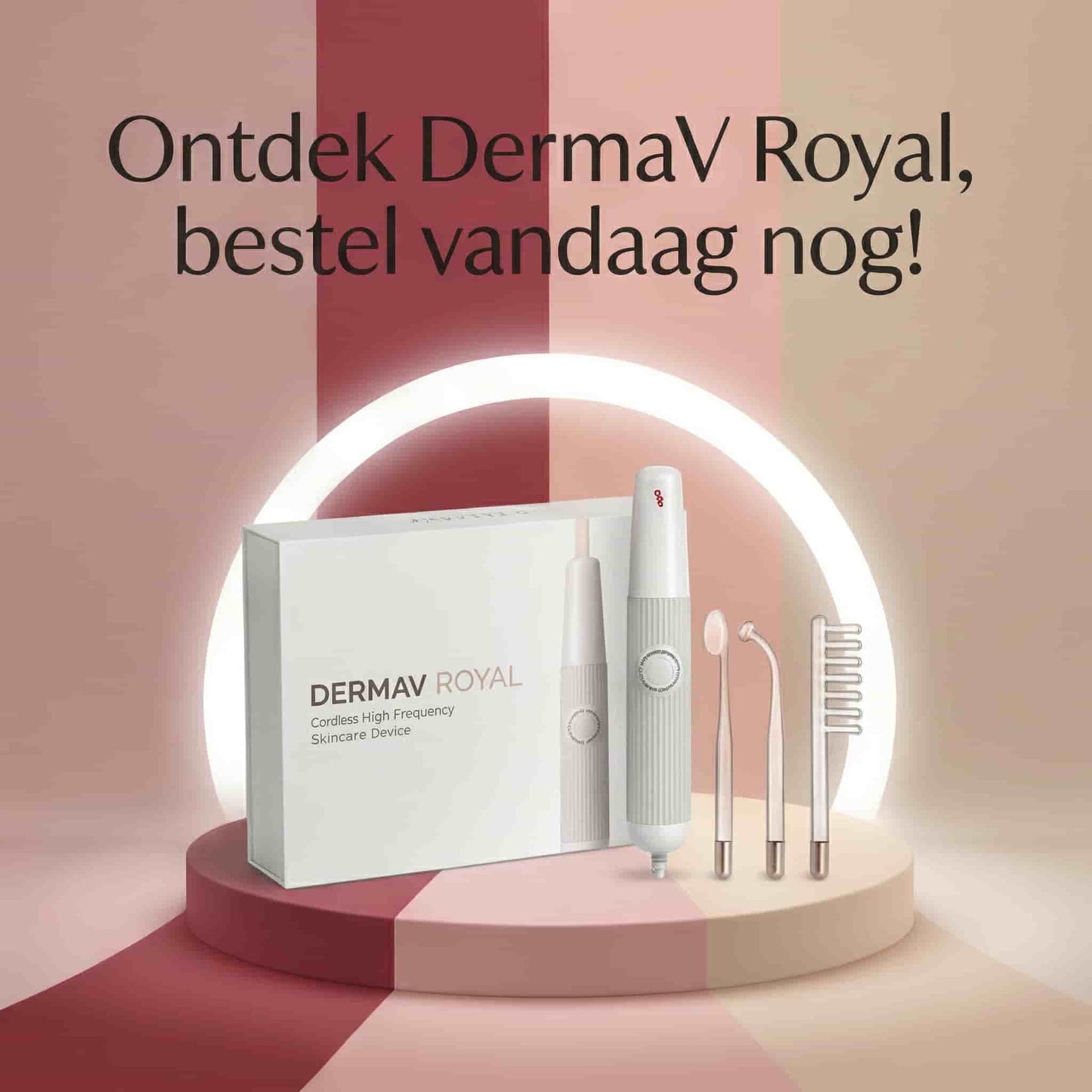 DermaV Royal – Verzorg je huid met gerichte stimulatie
